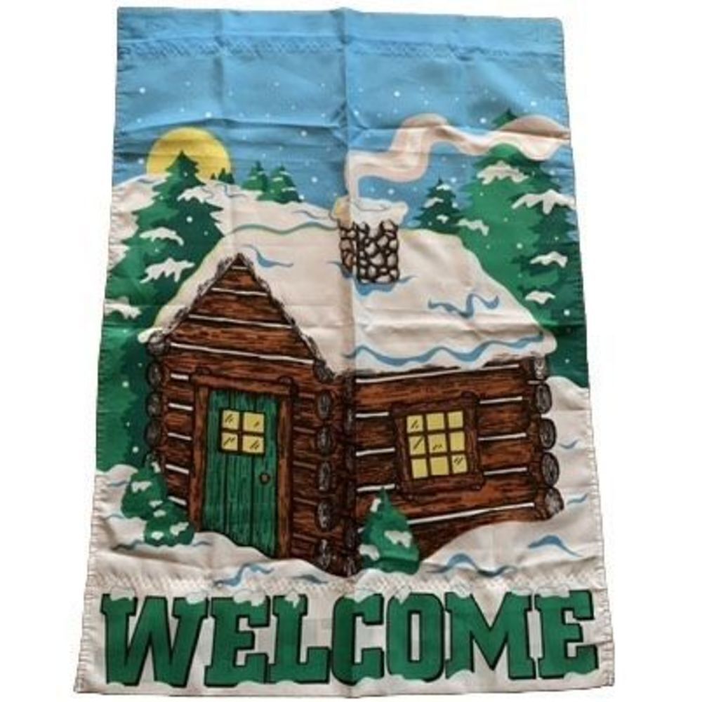 Welcome 2 Sided 42” x 29” Flag